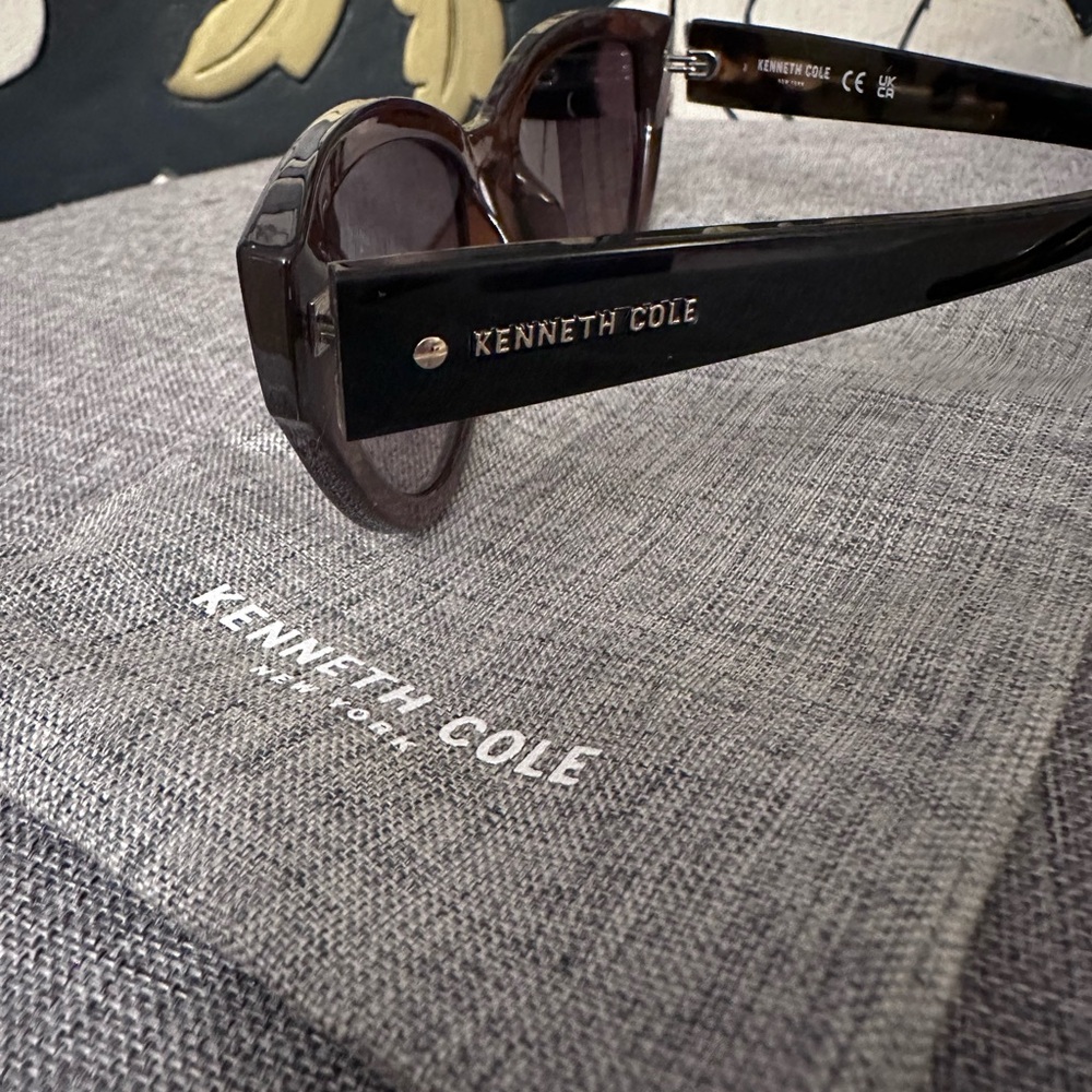 Kenneth Cole Dark Brown Women's Sunglasses